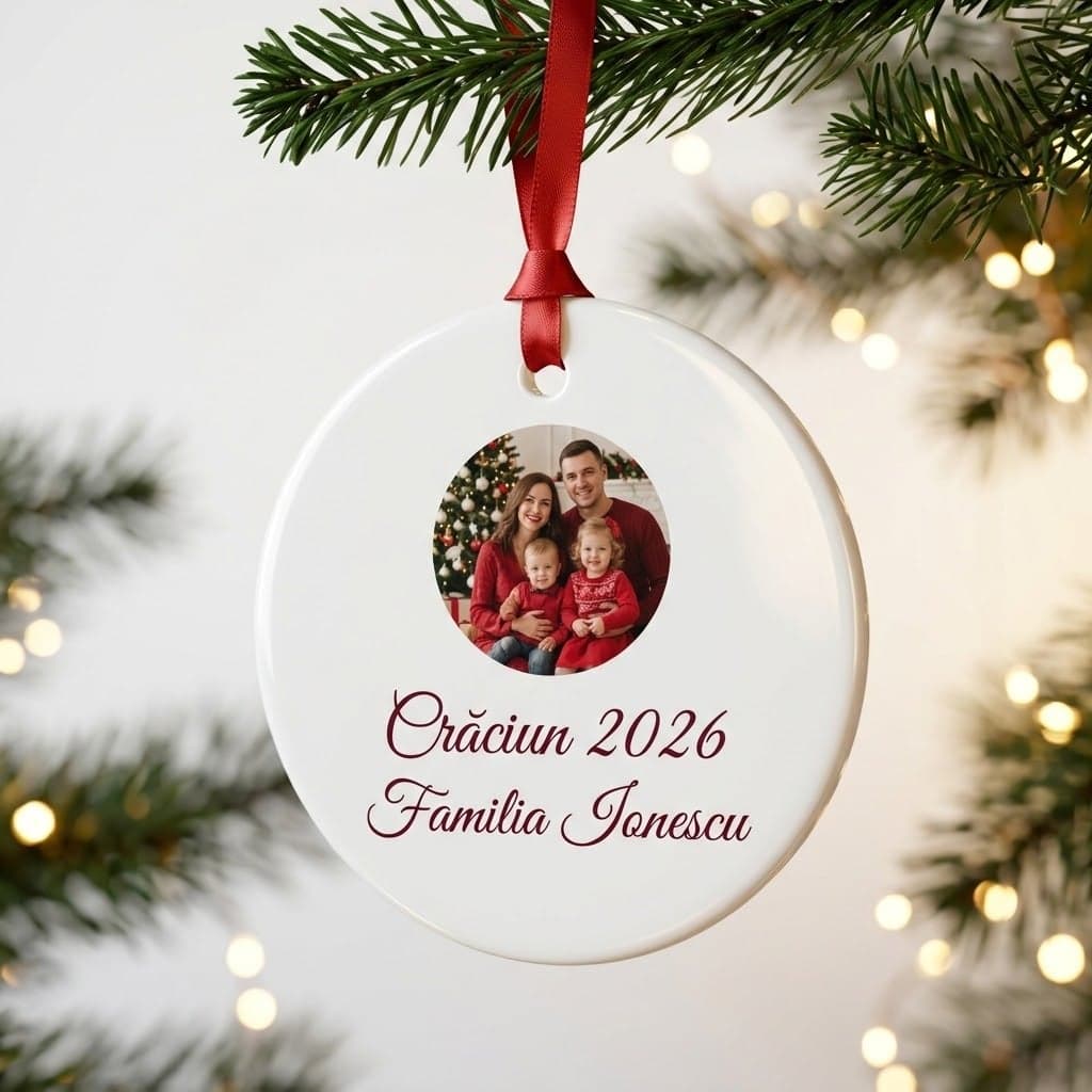 Ornament de brad personalizat — Crăciun