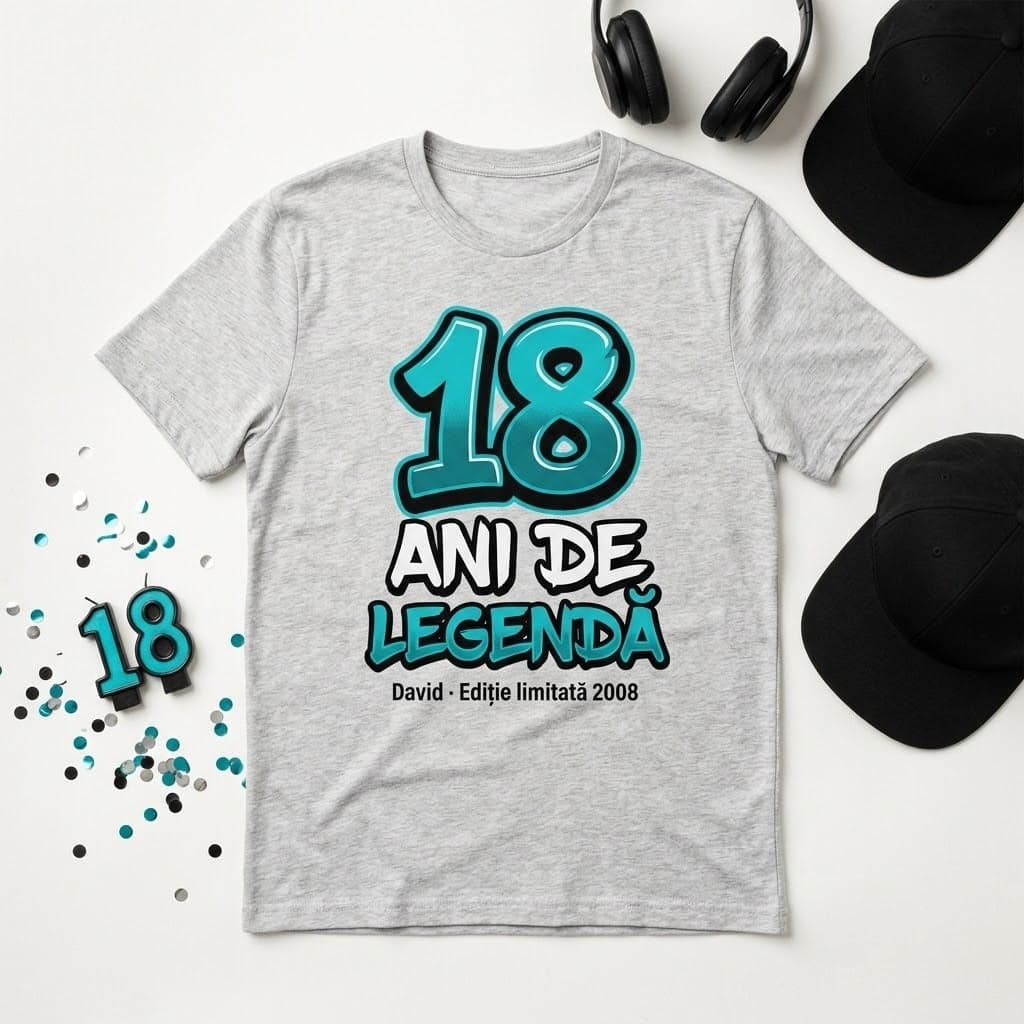 Tricou „18 ani de legendă”