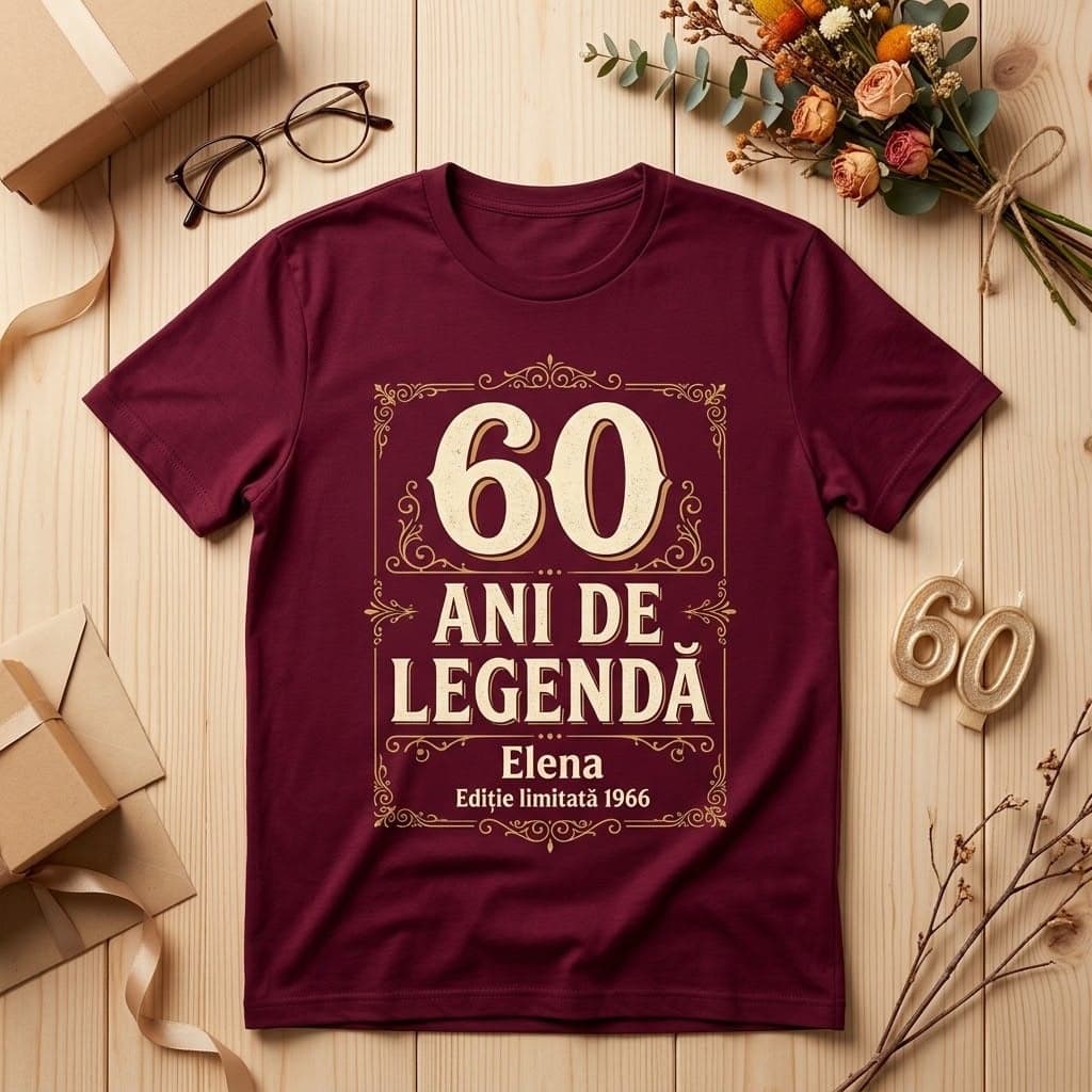 Tricou „60 ani de legendă”