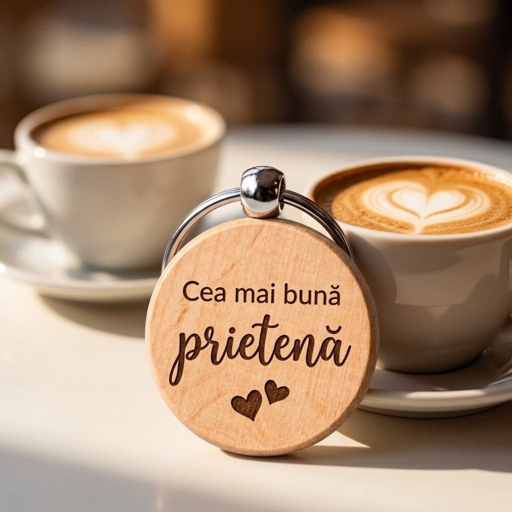 Breloc gravat cadou pentru prietenă