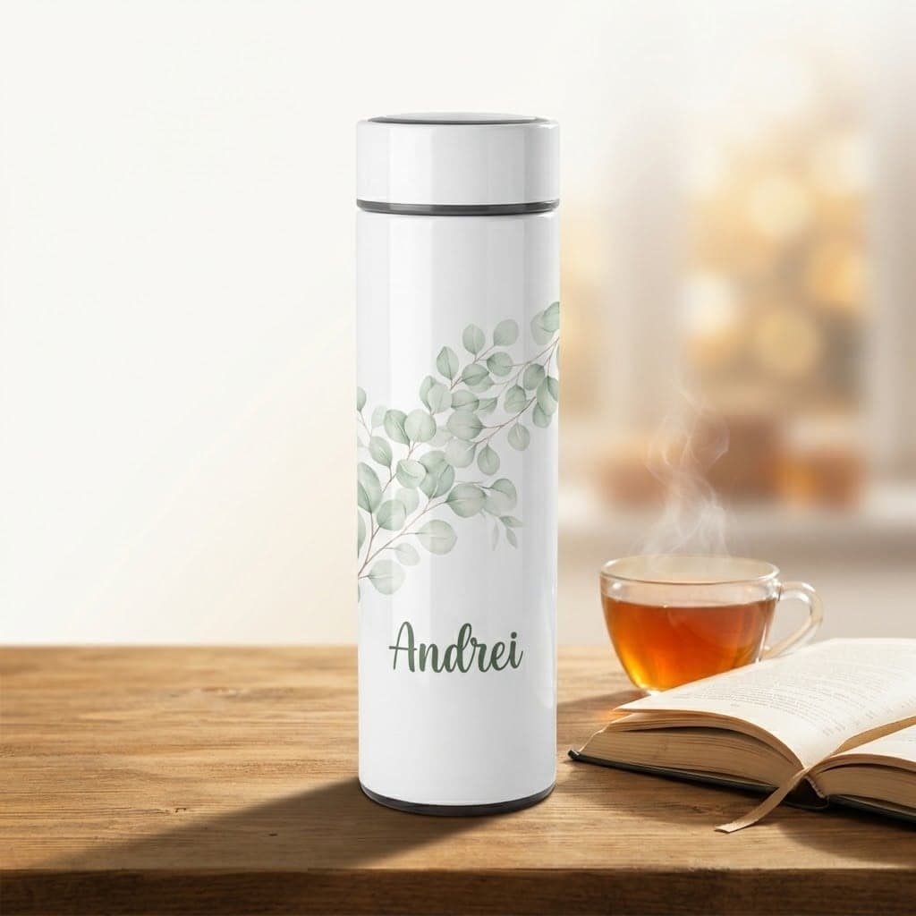 Termos personalizat cu nume, 500 ml