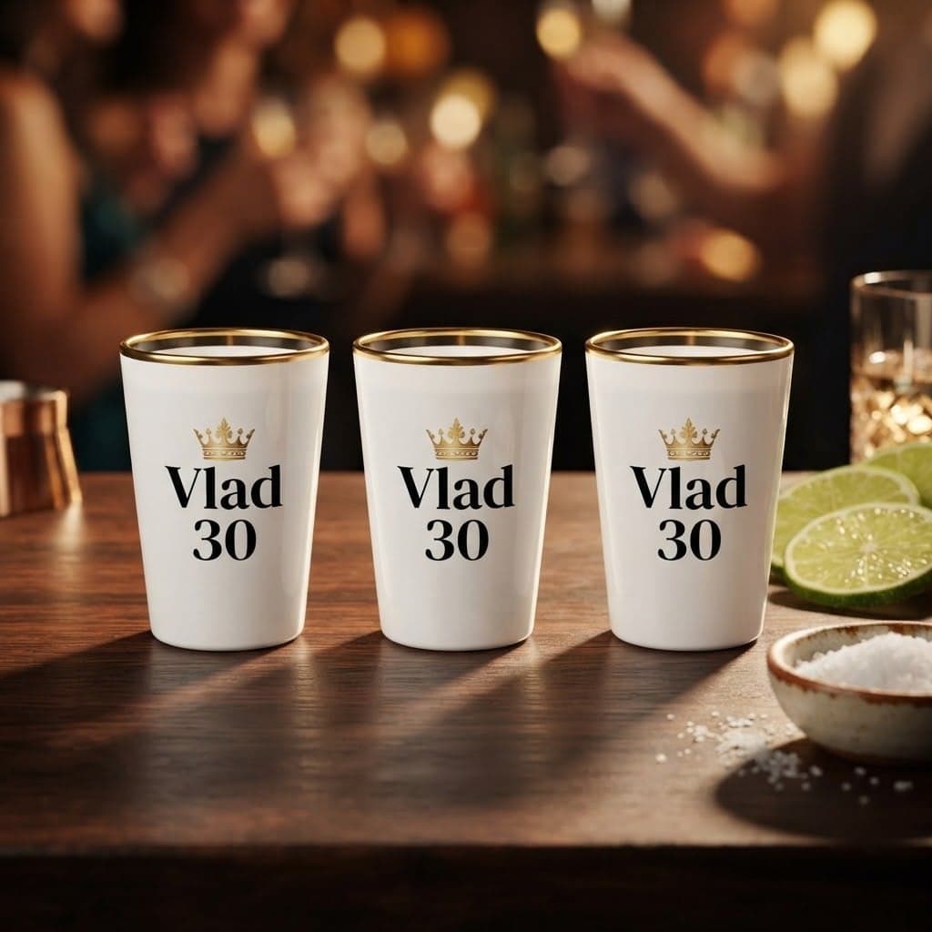 Pahar shot personalizat