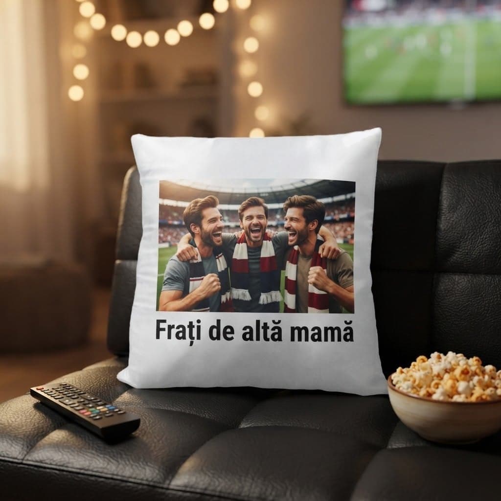 Pernă personalizată cadou pentru prieten