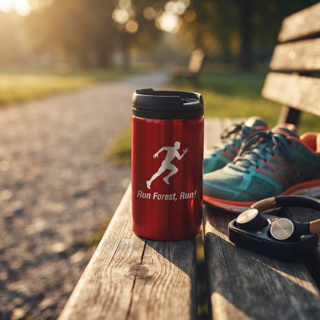 Pahar termic personalizat, cadou pentru sportiv