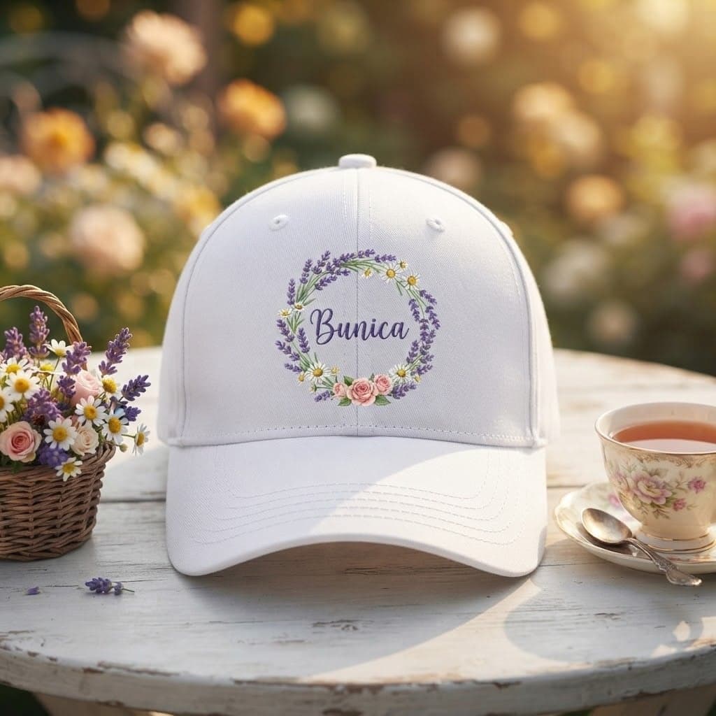 Șapcă personalizată pentru bunică