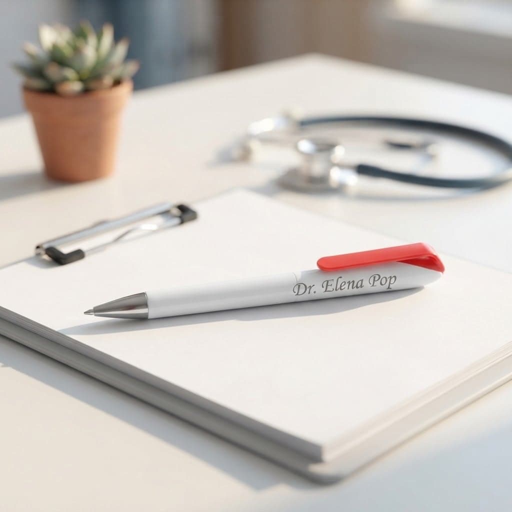 Pix personalizat gravat pentru doctor