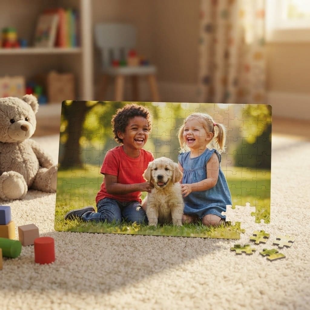 Puzzle personalizat cu poză — copii