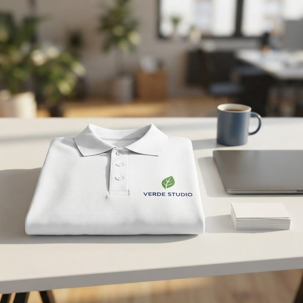 Tricou polo personalizat cu logo