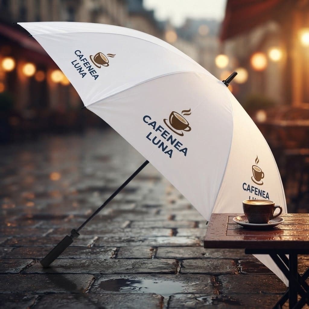 Umbrelă XL personalizată