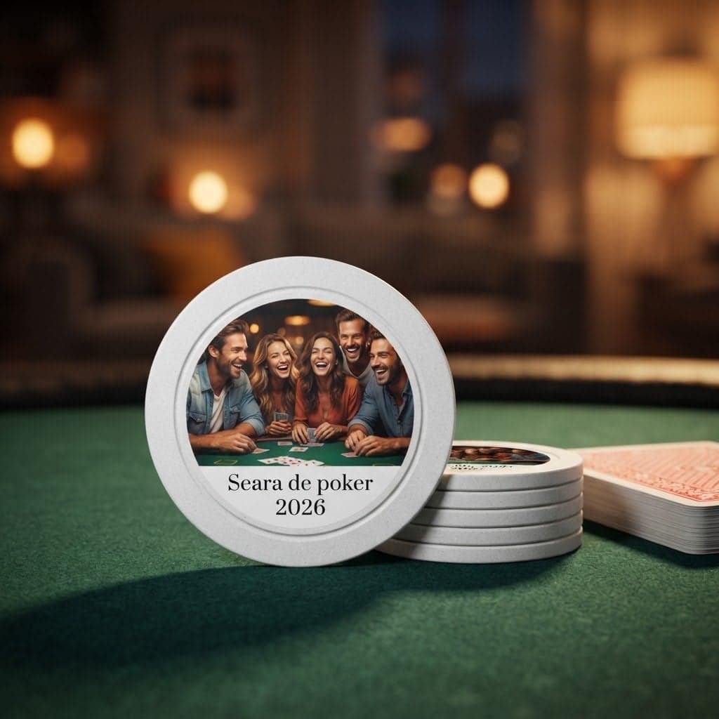 Fișă de poker personalizată